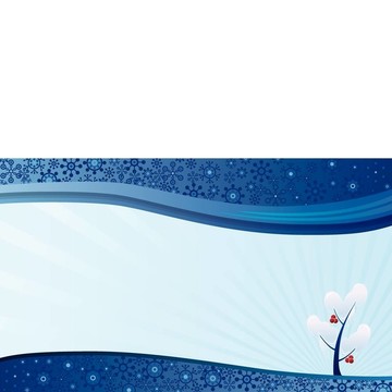 冬天的自然背景
