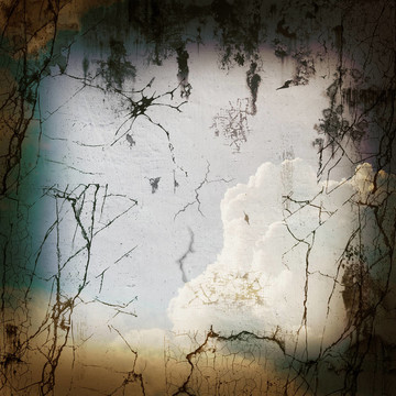 Cloudscape風(fēng)格過時的背景