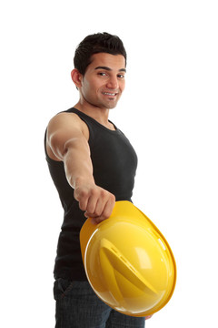 友好的建筑工人建造的
