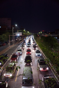 堵車