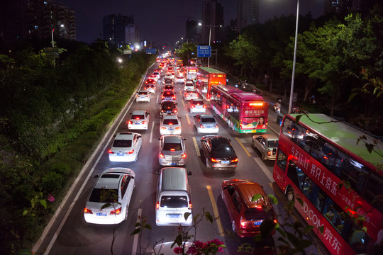 塞車
