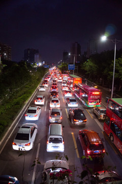 塞車