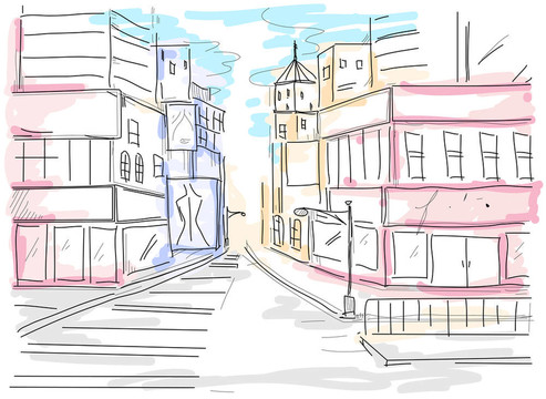 城市場景