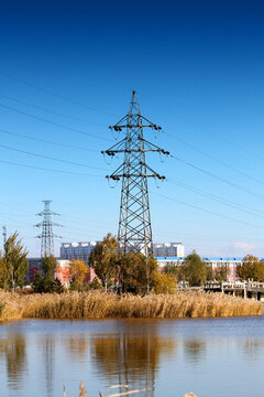 電塔 鐵塔 電網(wǎng) 國(guó)電