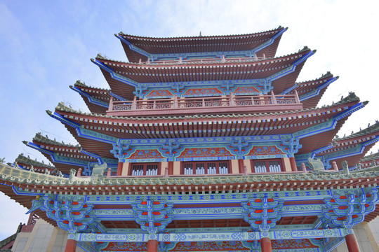 古建筑閣樓