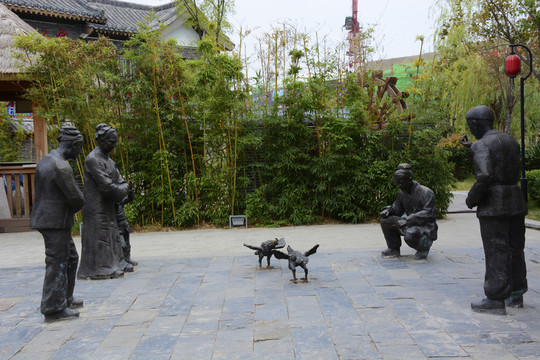 開封旅游景區(qū)雕塑景觀