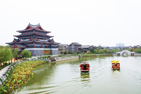 游覽開封七盛角景區(qū)