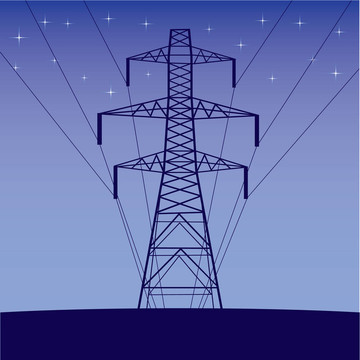 高電壓剪影