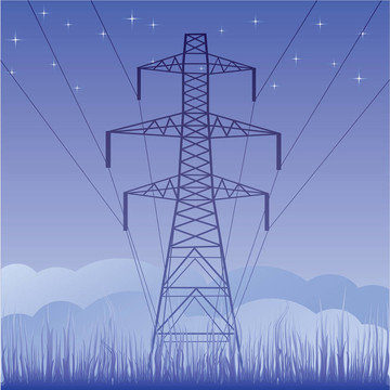 高電壓剪影
