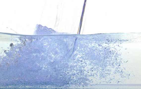 藍(lán)色的水泡泡