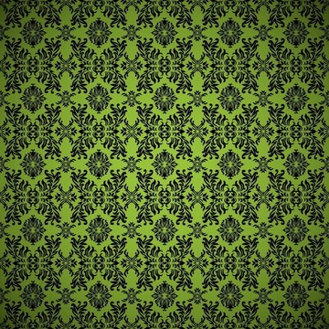 哥特式無(wú)縫綠色壁紙