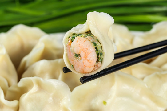 韭菜蝦仁餃子