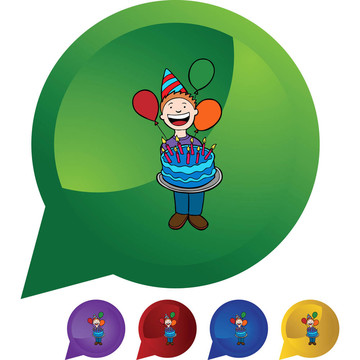 過(guò)生日的男孩