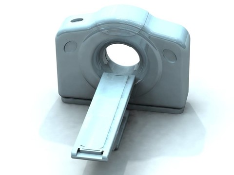 三維渲染CT或貓掃描儀