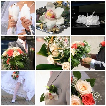 婚禮拼貼