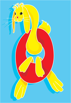 2011；一只兔子