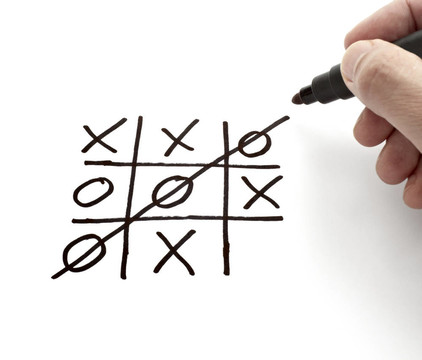 Tic Tac Toe休閑游戲精神亂涂