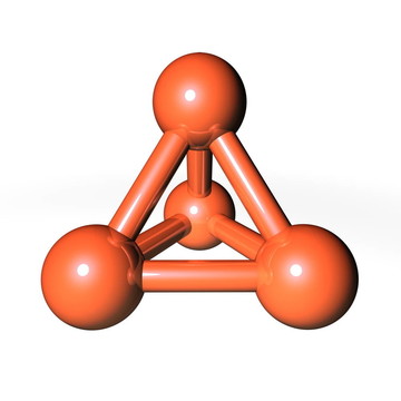 分子結構棕橙色