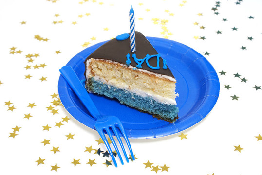 一塊生日蛋糕