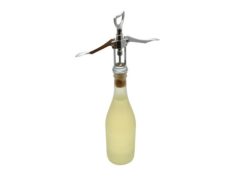 白葡萄酒和開(kāi)瓶器