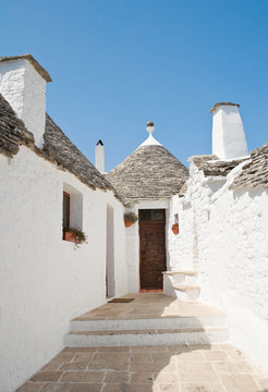 Trullo。阿爾貝羅貝洛。Apulia。