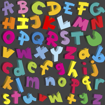 小字母和大寫(xiě)字母