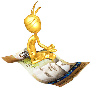 在金錢(qián)魔術(shù)地毯巨靈