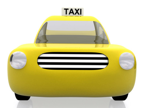 3d黃色出租車