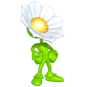 迷你金男花