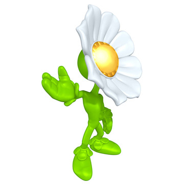 迷你金男花