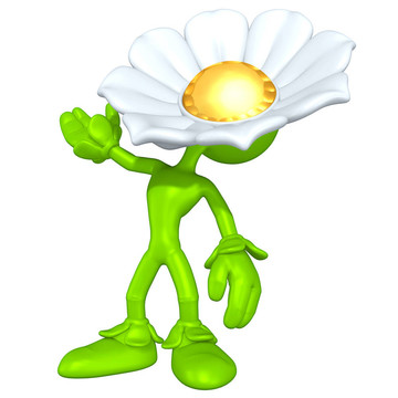 迷你金男花