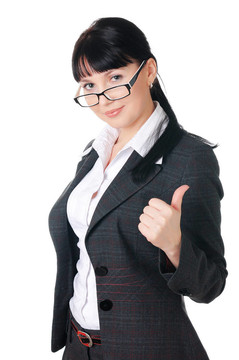 迷人的年輕女人