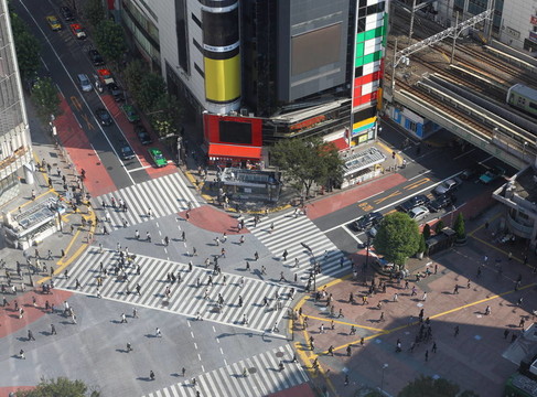 澀谷穿越東京