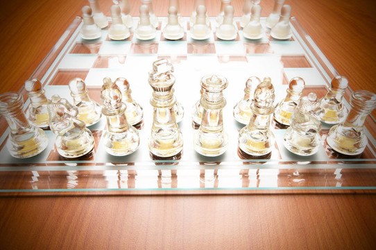 棋盤上的棋子