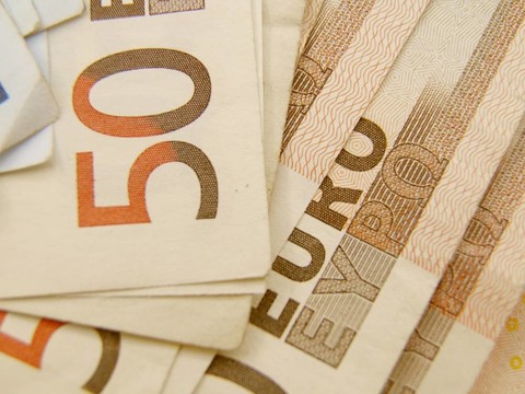 歐元貨幣紙幣和硬幣