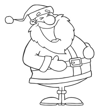 概述Santa笑著說