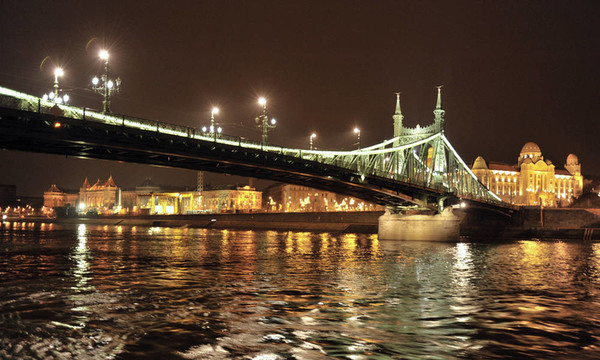 夜晚的自由橋