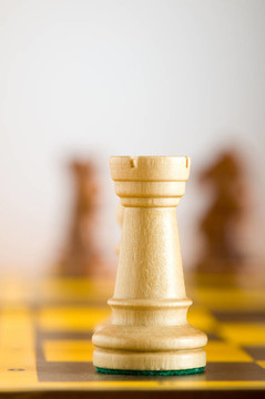 棋盤上的棋子