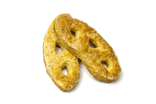 美味的糕點(diǎn)白色隔離