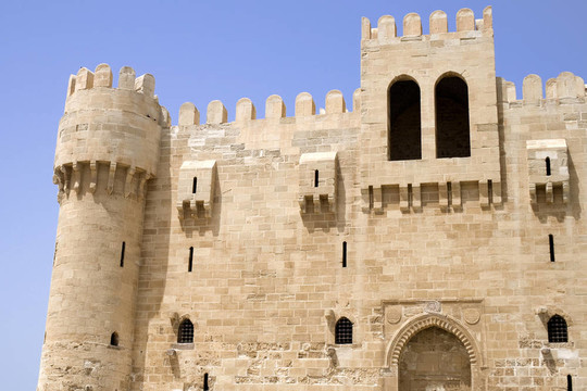 Qaitbey城堡；埃及