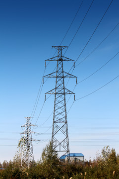 電塔 鐵塔 電網(wǎng) 國電