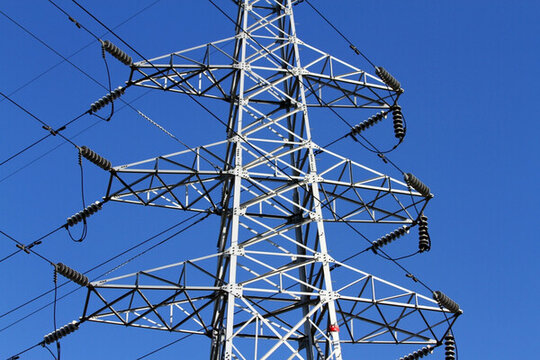 電塔 鐵塔 電網(wǎng) 國電 電線
