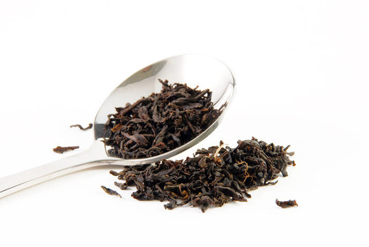 茶葉；一茶匙