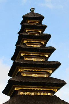 巴厘寺廟屋頂特寫