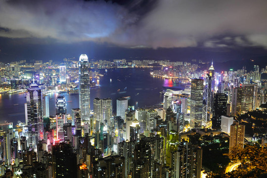 香港的夜晚