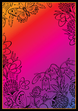 花框。