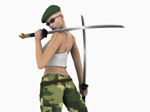 女戰(zhàn)士