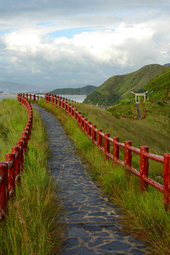 登山路與亭