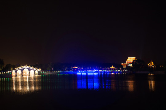 開封龍亭夜景