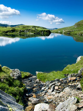 Capra Lake；弗格拉什山；羅馬尼亞